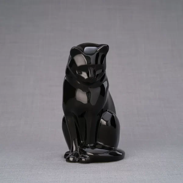 Sitting Cat Ashes Urn - Choice Of Colours Available - Image 27