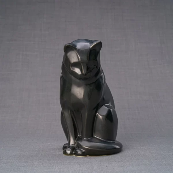 Sitting Cat Ashes Urn - Choice Of Colours Available - Image 25