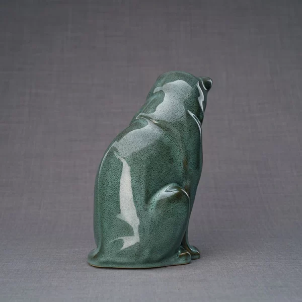 Sitting Cat Ashes Urn - Choice Of Colours Available - Image 12