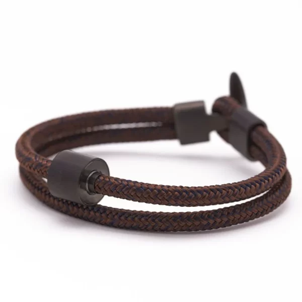 Corded Ashes Bracelet for Men - Black Edition - Image 9