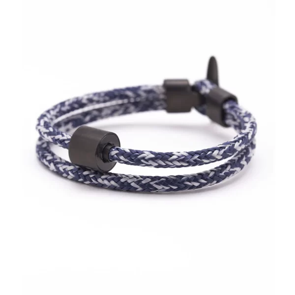 Corded Ashes Bracelet for Men - Black Edition - Image 4