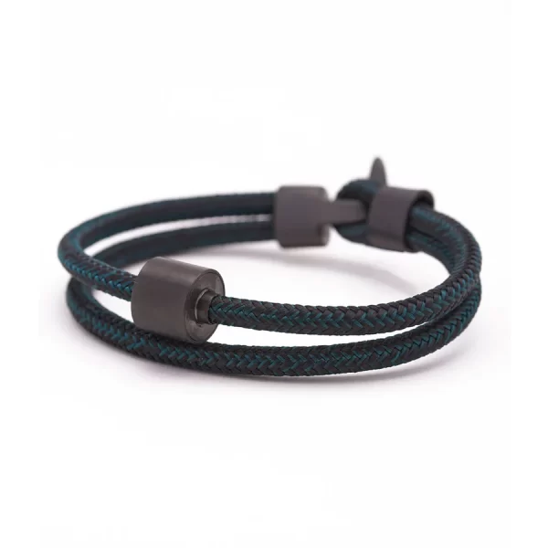 Corded Ashes Bracelet for Men - Black Edition - Image 7