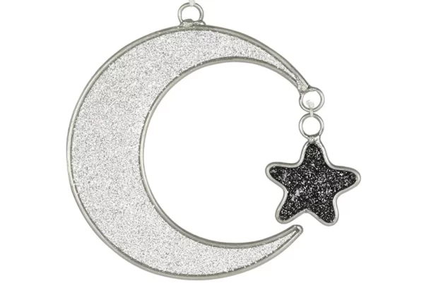 Mystical Crescent Moon Sun Catcher - Image 3