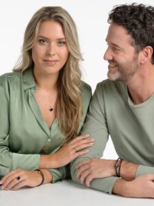 Fine leather Black steel - SKU TB-CL1