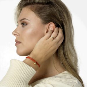 Fine Leather Red Gilded - SKU TB-CLG15