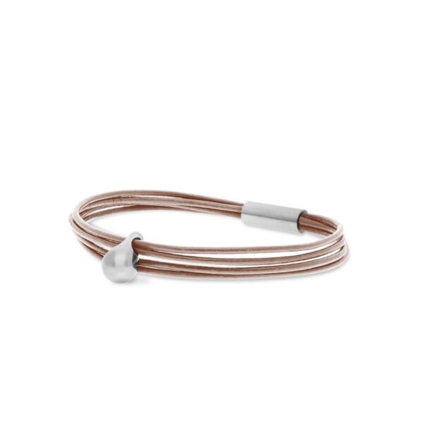 Fine leather Oyster steel - SKU TB-CL13 - Image 2